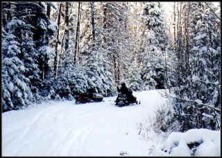 Riding through a winter wonderland - 2